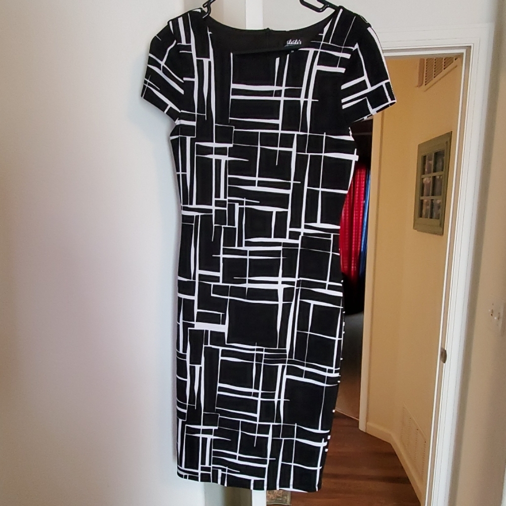 Black and White Dress